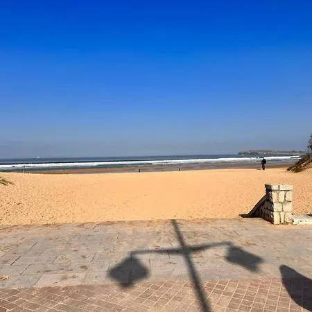 Daire Somo, Atico En Primera Linea De Playa Y Surf *